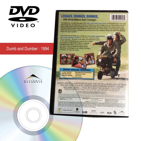 DVD: Jim Carrey 2 DVD Set : Dumb and Dumber AND Me, Myself & Irene - Picture 3 of 5